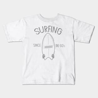 Surfing since the 60's Kids T-Shirt
